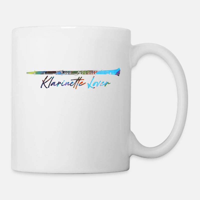 klarinette,instrument,lover - Tasse - Weiß