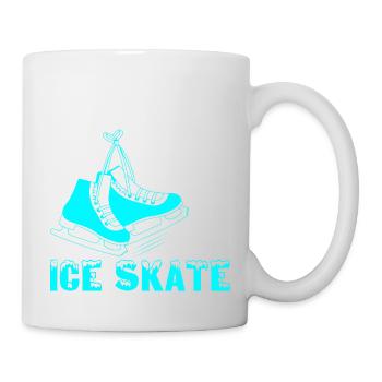 Live Love Ice Skate Figure Skater Ice Skating - Mug - white - Right