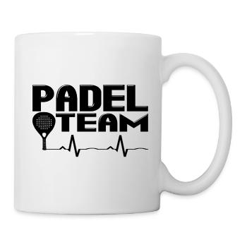 Padel Mannschaft - Tasse - Weiß - Rechts