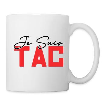 Je Suis TAC | TAC TIC Duo Drôle Cadeau - Mug blanc - blanc - Droite