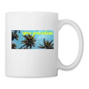 Your Paradise Mode Geschenkidee - Tasse - Weiß - Rechts