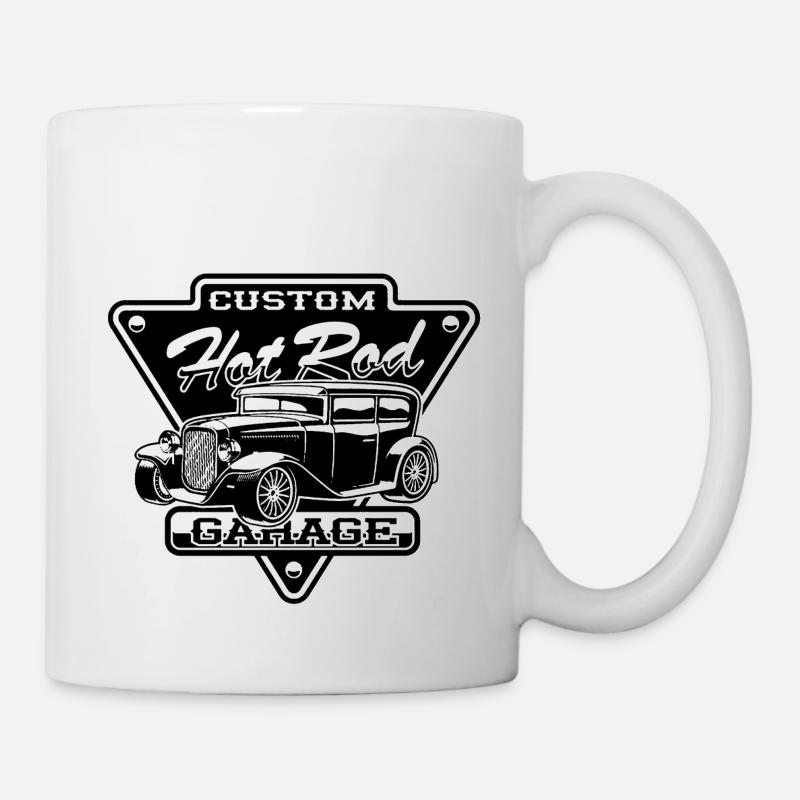 VOITURE1 CLASSIC2 - Mug blanc - blanc