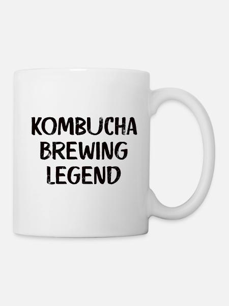 Kombucha Brewing Legend - Tasse - Weiß