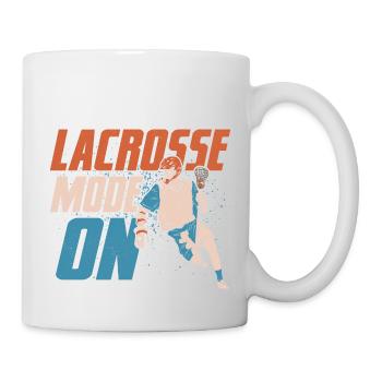 Lacrosse Mode On Team Player - Tasse - Weiß - Rechts