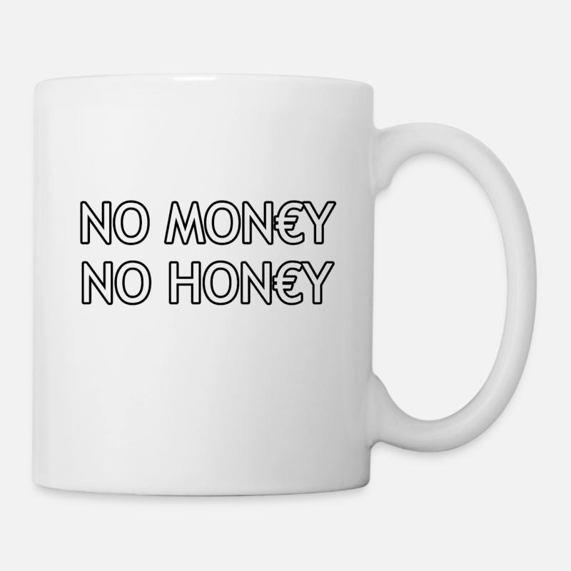 no money - Mug blanc - blanc