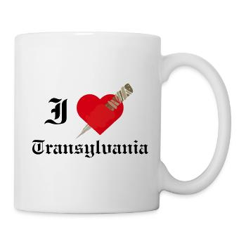 I Love Transylvania - Mug - white - Right
