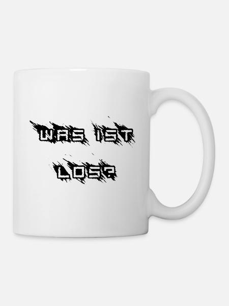 Was ist los? - Tasse - Weiß