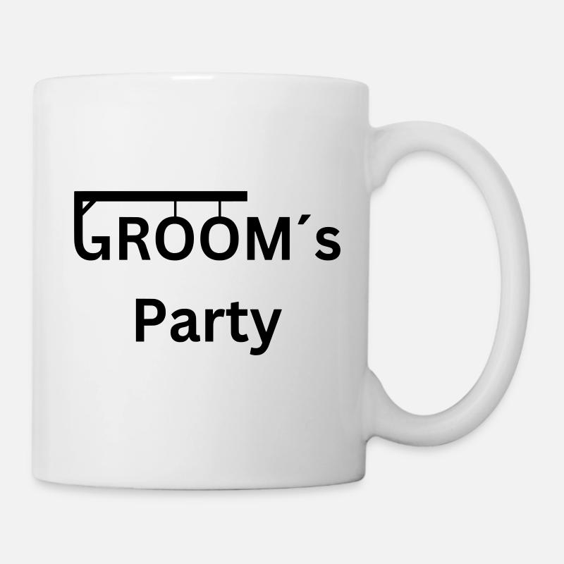 Groom ́s Party - Bachelor Party/JGA - Gallows - Mug - white