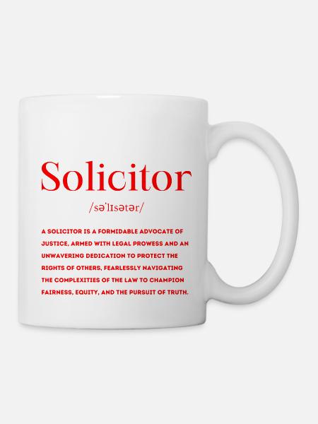 Rechtsanwalt Definition - Tasse - Weiß
