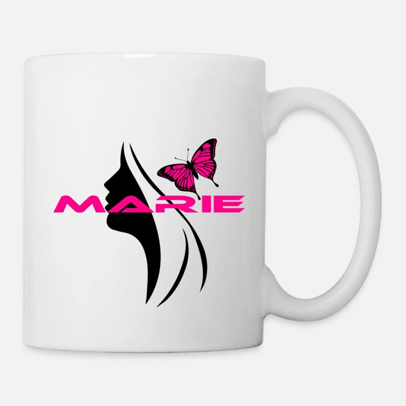 Marie - Mug blanc - blanc