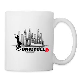 UNICYCLE-city unicycle unicycleartist unicycle riding - Mug - white - Right