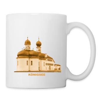 Königsee Church Berchtesgaden Bavaria Schönau - Mug - white - Right