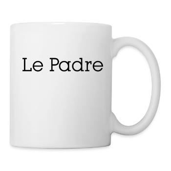 LE PADRE NOIR - French Touch Design - Mug blanc - blanc - Droite