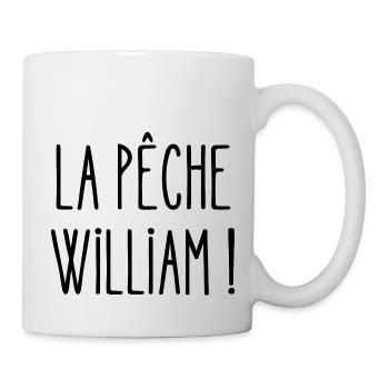 la pêche william - Mug blanc - blanc - Droite