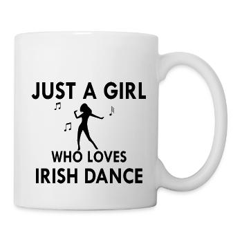 Danse Musique de danse - Mug blanc - blanc - Droite
