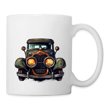 Oldtimer sind eine Augenweide - Tasse - Weiß - Rechts