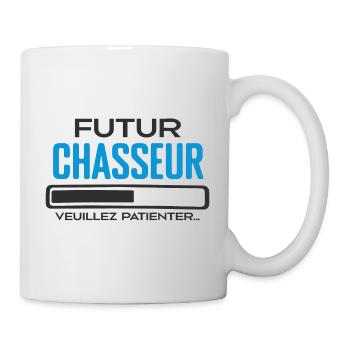 Futur Chasseur Idée Cadeau Chasseur Comme Papa - Mug blanc - blanc - Droite