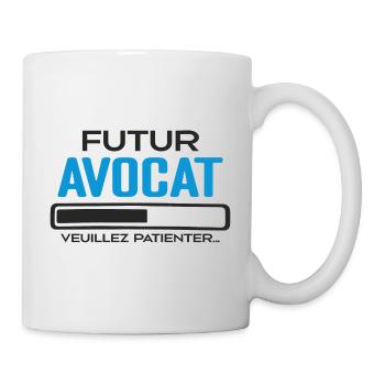 Futur Avocat Idée Cadeau Futur Avocat - Mug blanc - blanc - Droite