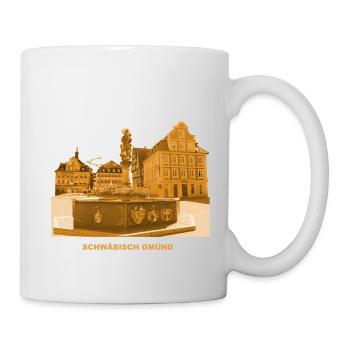 Schwäbisch Gmünd Rathaus Marienbrunnen Baden-Württ - Mug - white - Right