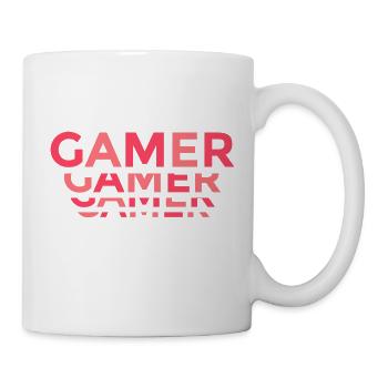 Spieler - Tasse - Weiß - Rechts