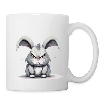 Zaar the Angry Rabbit - Mug - white - Right
