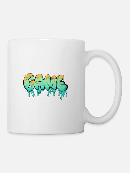 Tassen-Aufkleber-Spiel - Tasse - Weiß