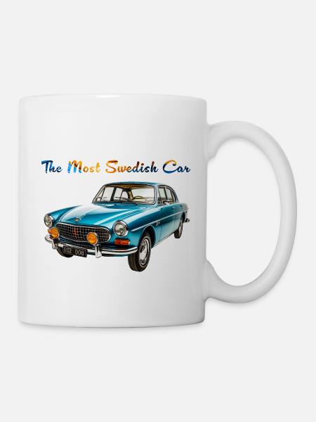 Das schwedischste Auto - Tasse - Weiß