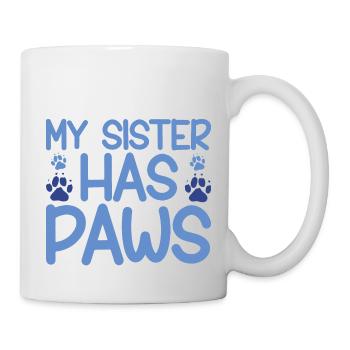 My Sister Has Paws 2 - Mug - white - Right