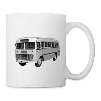 Bus Ikarus 31 Ungarn DDR Ostalgie Oldtimer - Tasse - Weiß - Rechts