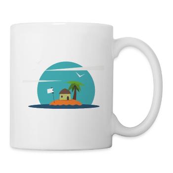 Sommer - Tasse - Weiß - Rechts