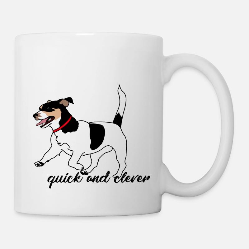 Hund - Tasse - Weiß