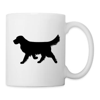Hund - Tasse - Weiß - Rechts