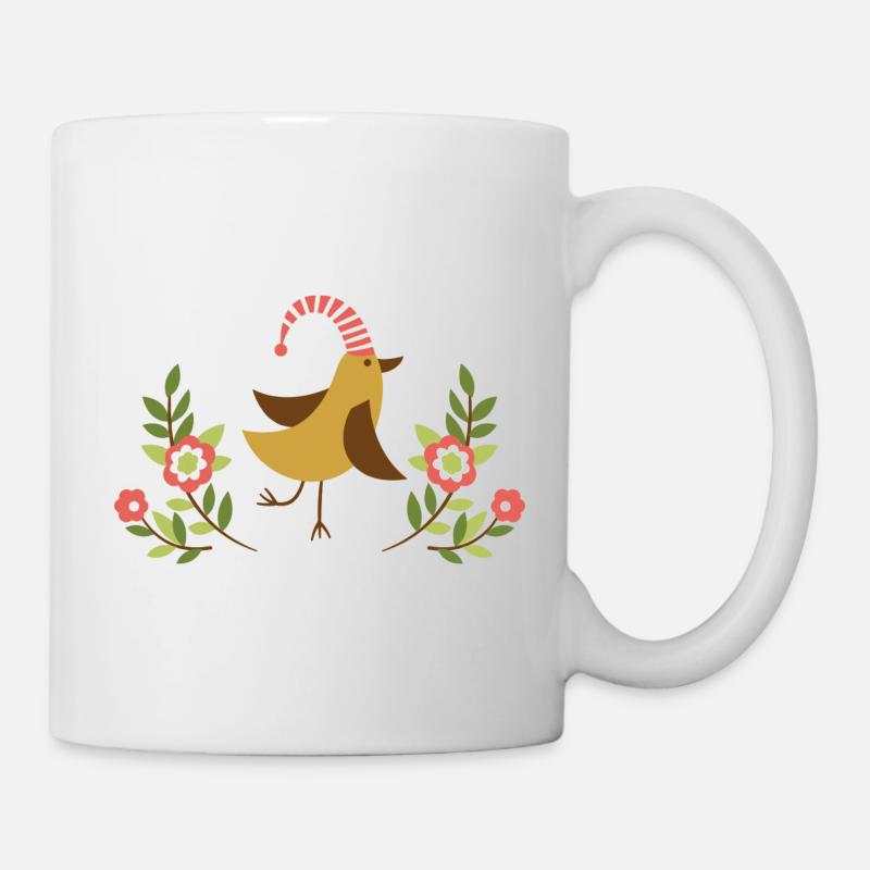 Vogel - Tasse - Weiß