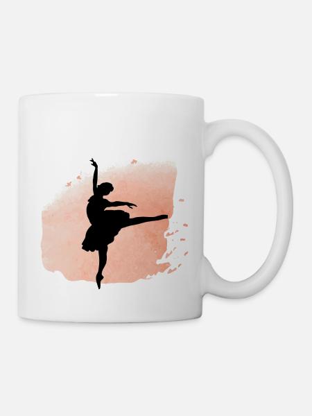 Danse Musique de danse - Mug blanc - blanc