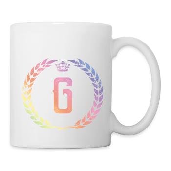 G Lettre Couronne - Mug blanc - blanc - Droite