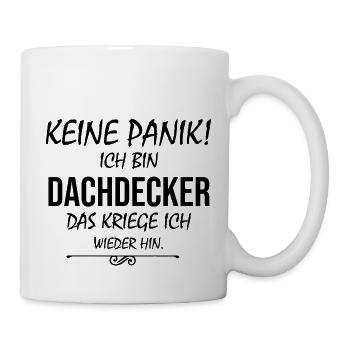 Handwerker Handyman Handwerk Werkzeug Baustelle - Tasse - Weiß - Rechts