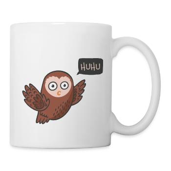 Eule - Tasse - Weiß - Rechts