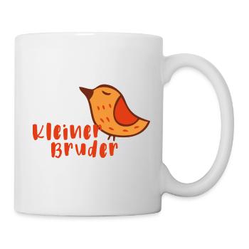 Kleiner Bruder - Tasse - Weiß - Rechts