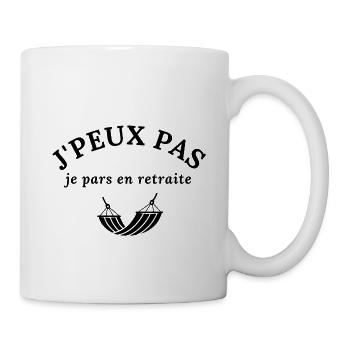 Cadeau départ en retraite - Mug blanc - blanc - Droite