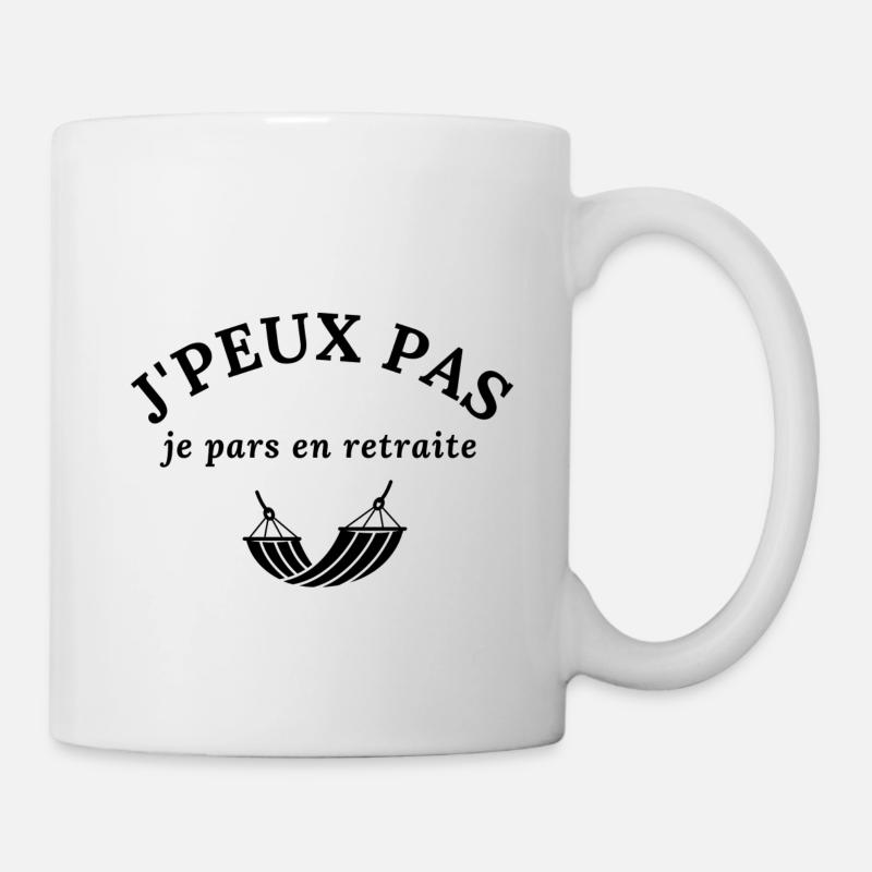 Cadeau départ en retraite - Mug blanc - blanc