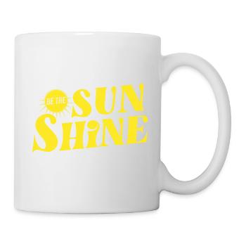 Soyez le soleil - Mug blanc - blanc - Droite