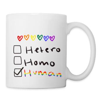 Equality - Tasse - Weiß - Rechts