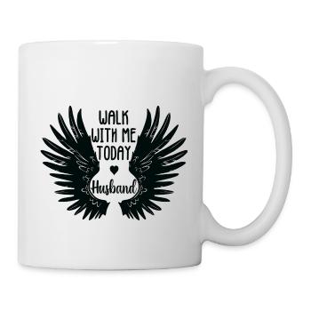 Walk With Me Today Husband - Mug - white - Right