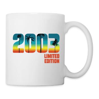 Vintage 2003 Limited Edition 20th Birthday - Mug blanc - blanc - Droite