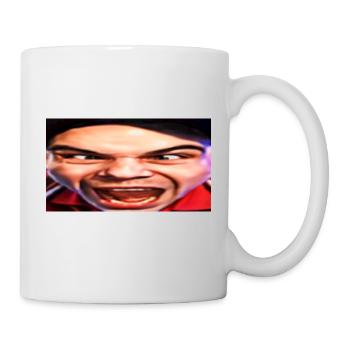 LE VISAGE DE RAGE - Mug blanc - blanc - Droite