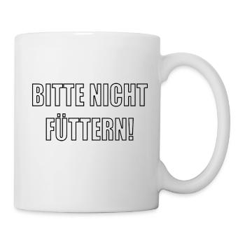 Please do not feed - Mug - white - Right