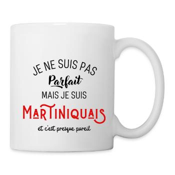 Pas parfait mais martiniquais - Mug blanc - blanc - Droite
