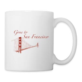 Gone to San Francisco - Mug - white - Right