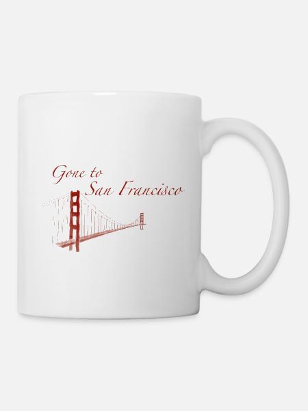 Gone to San Francisco - Mug - white