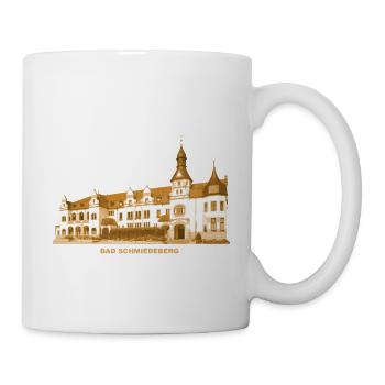 Bad Schmiedeberg Kurhaus Kurort Sachsen-Anhalt - Tasse - Weiß - Rechts